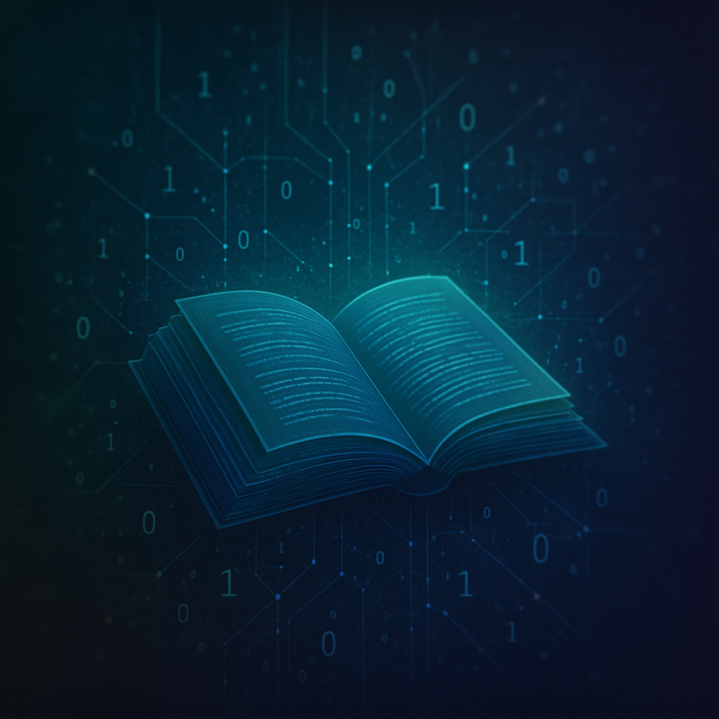 bookbg book with blue and green colors